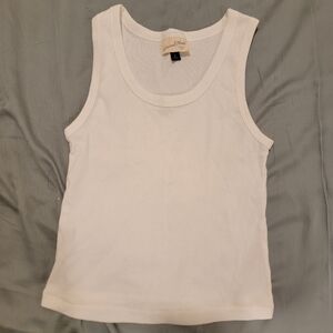 White tank top